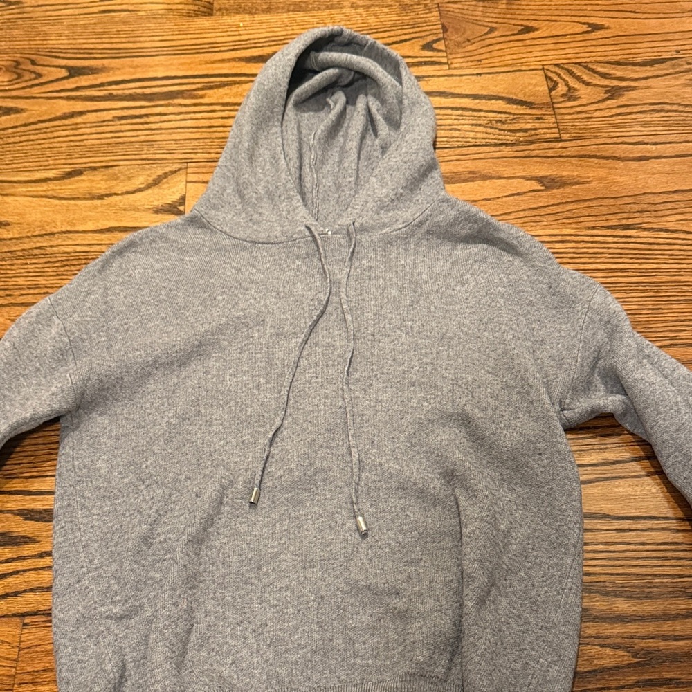 For The Republic Heather Gray Hoodie